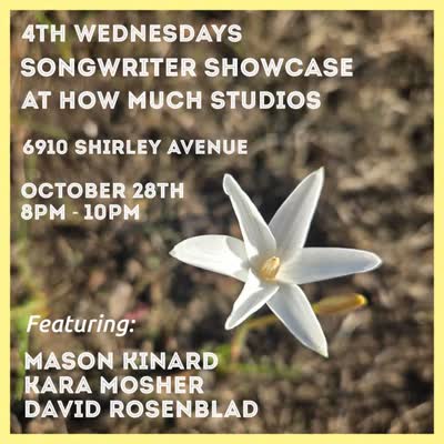 4th Wednesdays Songwriter Showcase at How Much Studios