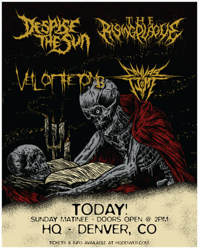 Suns out. Metal is ON! Sunday Matinee Show