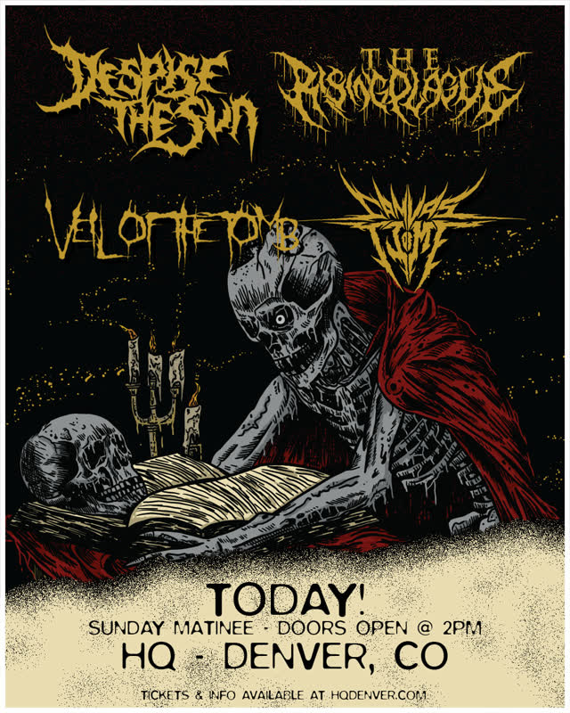 Suns out. Metal is ON! Sunday Matinee Show