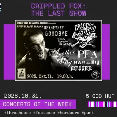 CRIPPLED FOX: THE LAST SHOW