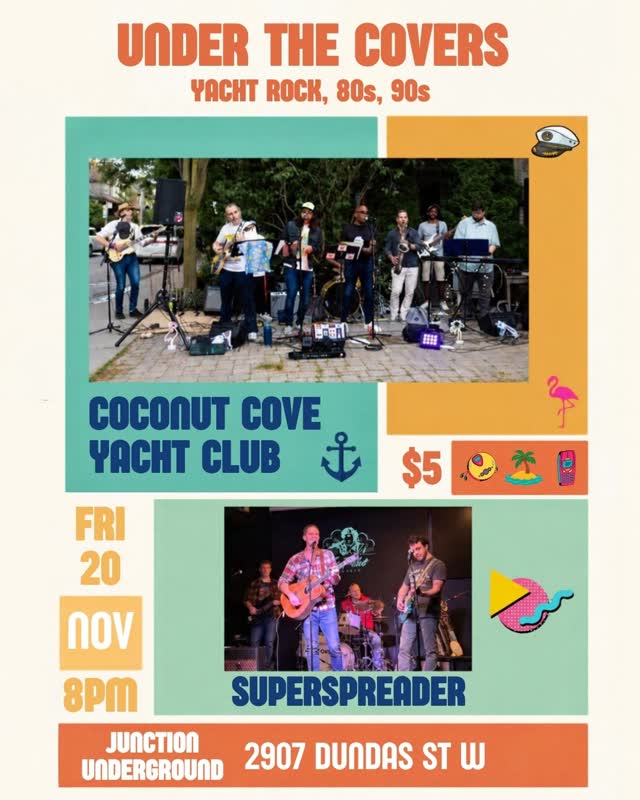 FRIDAY NOV 20TH, 2 LIVE BANDS, GOOD MUSIC, GOOD VIBES. ZERO GUILT