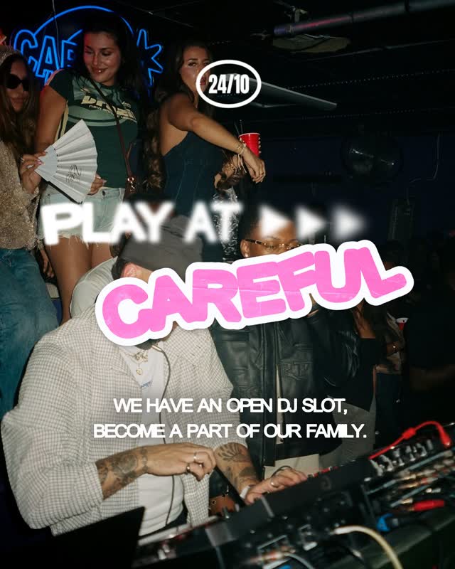 WHO SHOULD PLAY??? 👀 we have an open DJ slot this saturday 24/10 @kanzleiclub