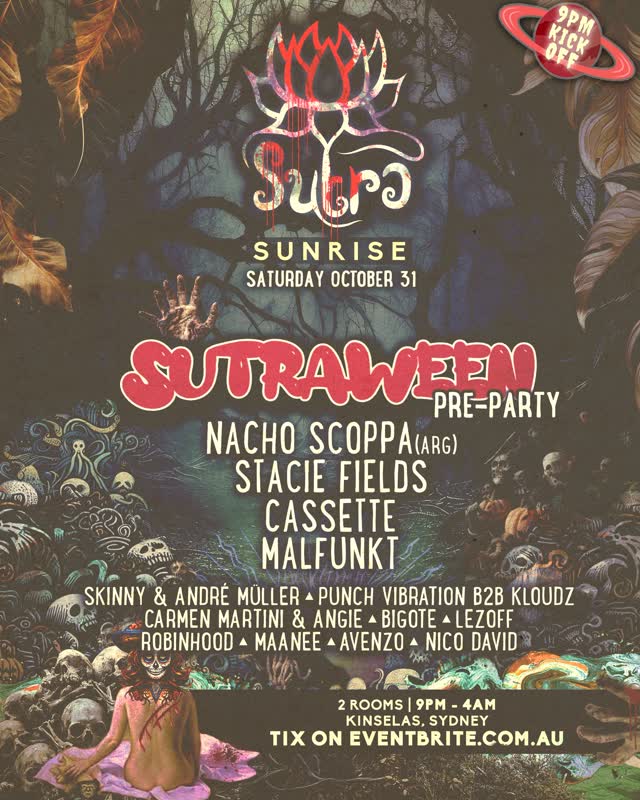 SUTRAWEEN GIVEAWAY — TRICK OR TREAT! / SUTRAWEEN PRE-PARTY