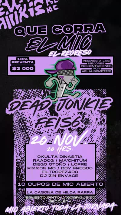 OFICIAL!!!!! VUELVE QueCorraelMic!!!