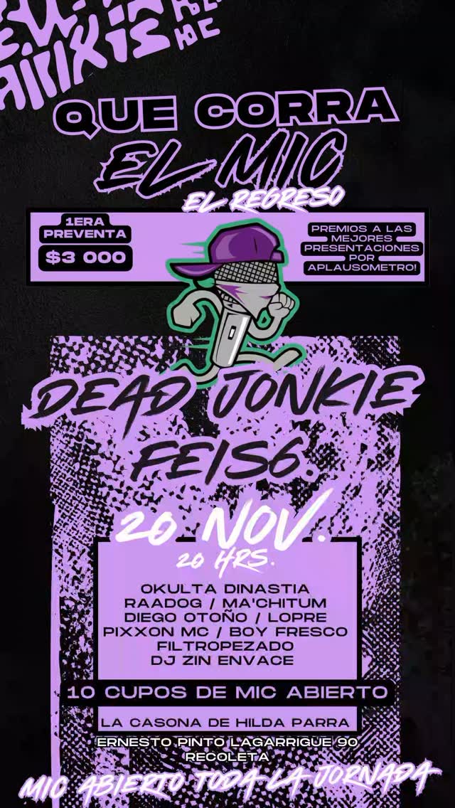 OFICIAL!!!!! VUELVE QueCorraelMic!!!