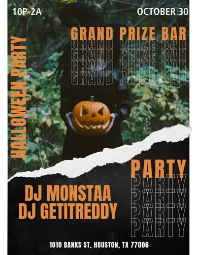 Halloween Pre - Party