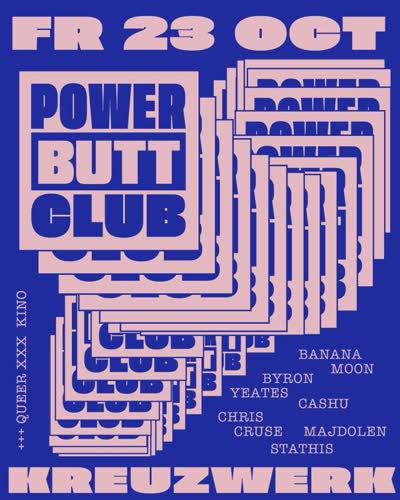 PDC and @buttmagazine revive their love affair on Friday 23rd October at @kreuzwerk.berlin!