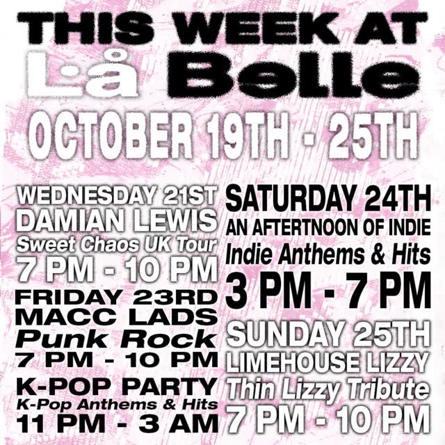 This Week at La Belle