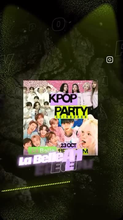 KPOP Party Edinburgh