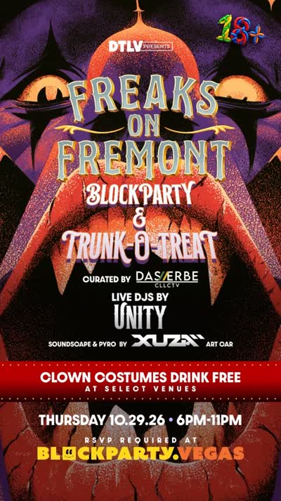 FREAKS ON FREMONT Halloween Block Party
