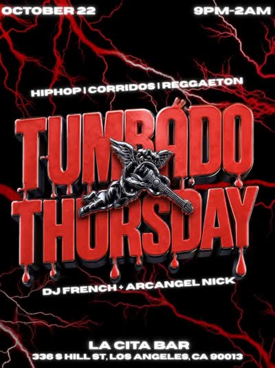 TUMBADO THURSDAY OCTOBER EDITION