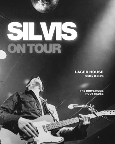 Detroit we missed you! You know we had to get back to Lager House on this tour. We’ve got The Drive Home and Root Cause joining us Friday 11/13 and tickets are on sale now at silvisband.com #indierock #concert #detroitmusic