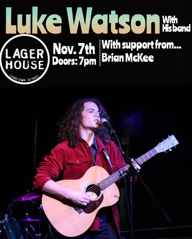 Luke Watson LIVE with his brand new band