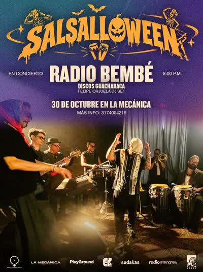 Salsalloween - Radio Bembé en concierto