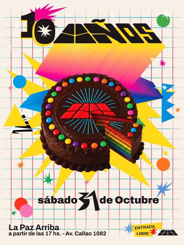 LA PAZ ARRIBA CUMPLE 10 AÑOS Y LO FESTEJAMOS A LO GRANDE!
