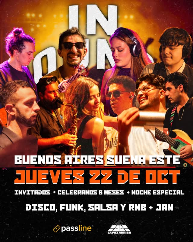 BUENOS AIRES SUENA EN @lapazarriba IN SOUNDS JAM