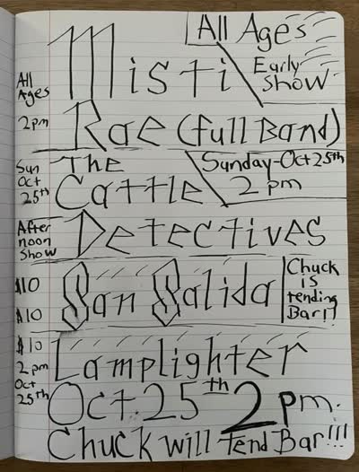 The Cattle Live Music Event