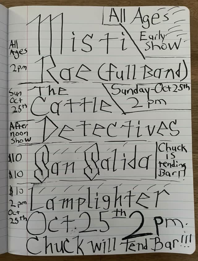 The Cattle Live Music Event