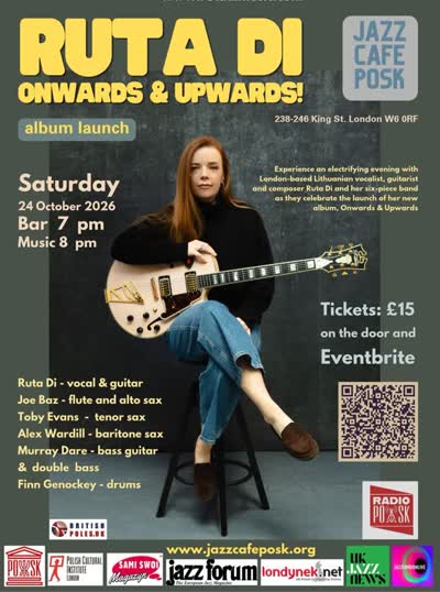RUTA DI: ONWARDS & UPWARDS - ALBUM LAUNCH!