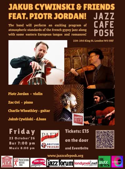 JAKUB CYWIŃSKI & FRIENDS FEAT. PIOTR JORDAN!!