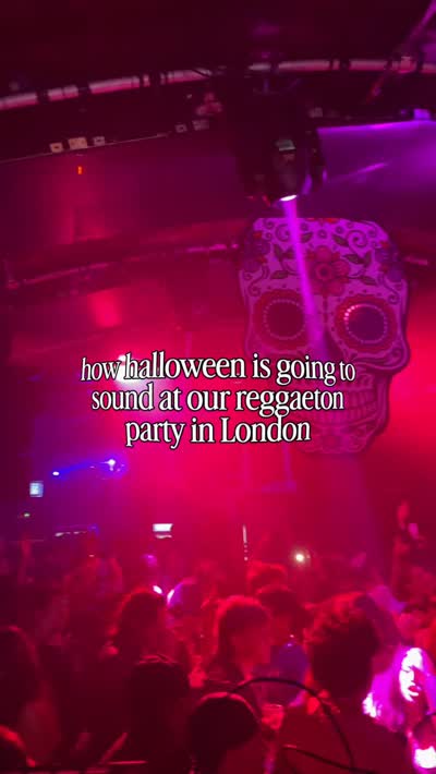 Halloween reggaeton party @vivareggaetonuk