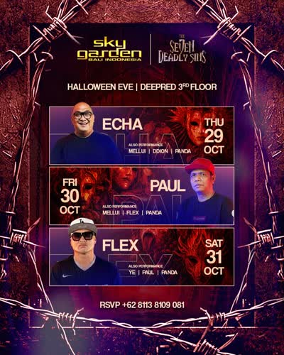 Halloween Special DJ Lineup