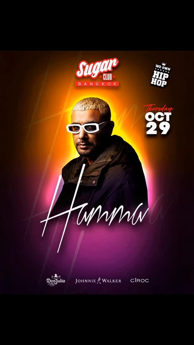 Sugar Club Bangkok - HammAli (We Own Hip Hop)