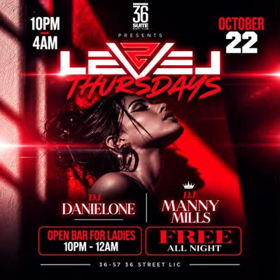 LEVEL THURSDAYS at SUITE 36