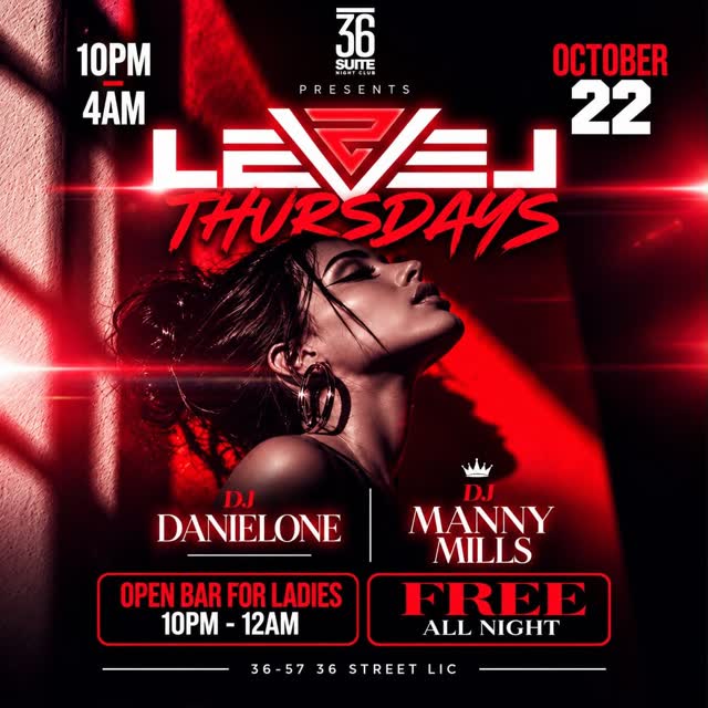 LEVEL THURSDAYS at SUITE 36