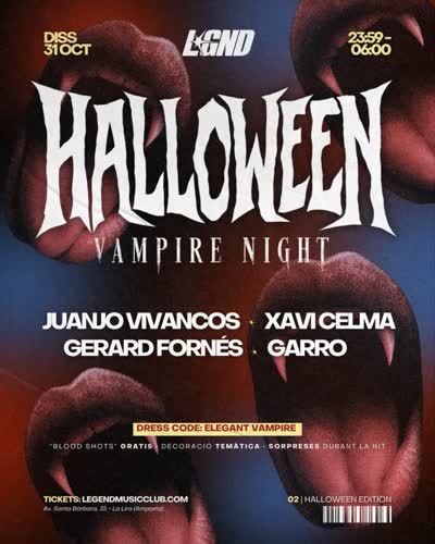 Halloween Vampire Night