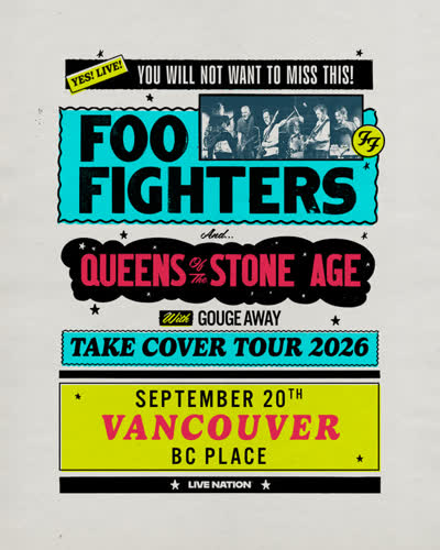 TAKE COVER TOUR 2026