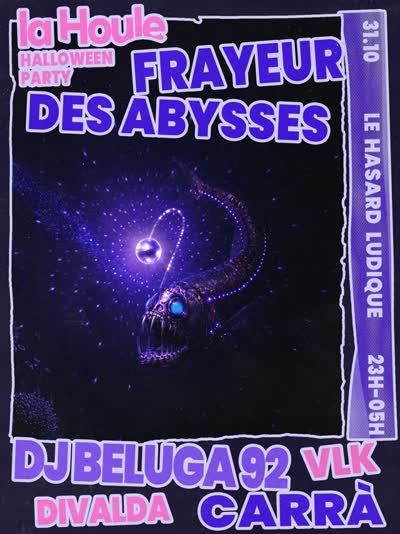 HALLOWEEN PARTY : FRAYEUR DES ABYSSES