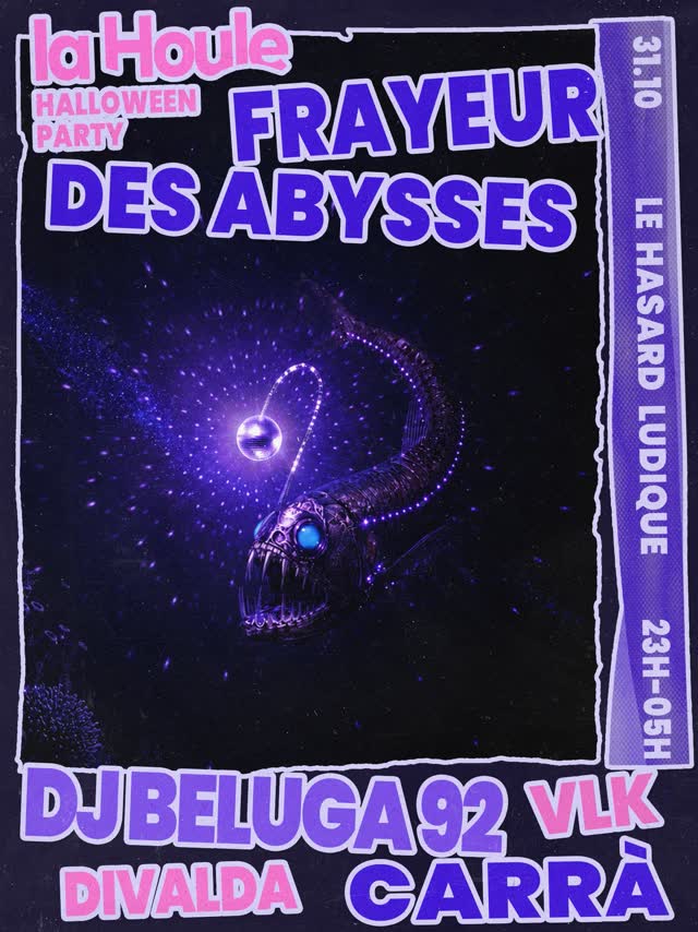 HALLOWEEN PARTY : FRAYEUR DES ABYSSES