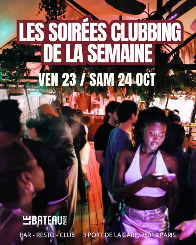 Clubbing nights at Bateau le Phare: Eelf Records & Twenty One Soundbar