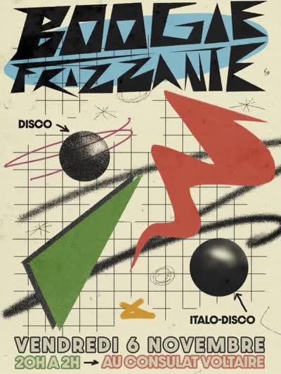 Soirée disco et italo-disco