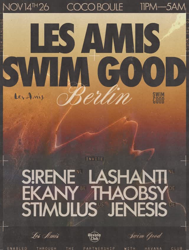 LES AMIS x SWIM GOOD