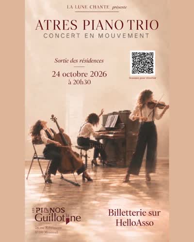 Atres Piano Trio - Sortie de résidence