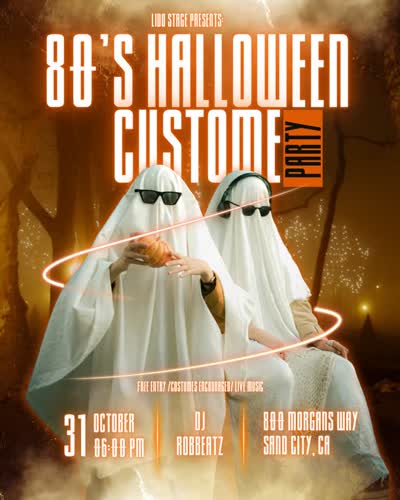 80's Halloween Costume Party