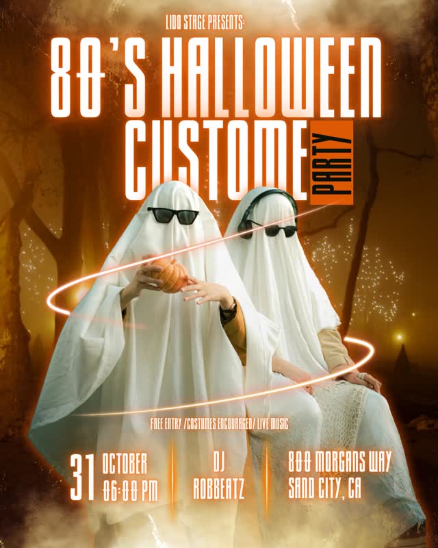 80's Halloween Costume Party