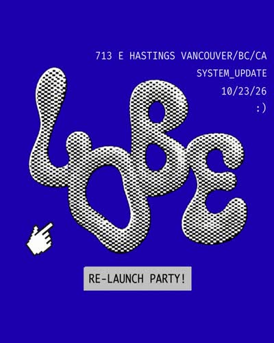 Live music, games, activities and dancing under Lobe’s legendary spatial sound system!