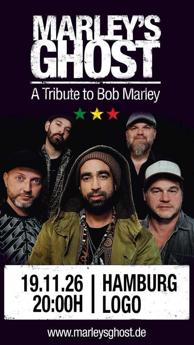 Marley's Ghost Tribute bei uns im Logo!