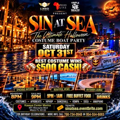 Halloween Boat Party