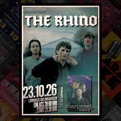 LIVE: @therhinoband | @sharpened.lives