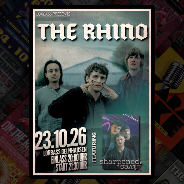 LIVE: @therhinoband | @sharpened.lives