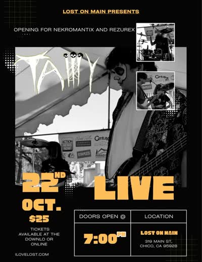 Lost On Main Presents Tally Live