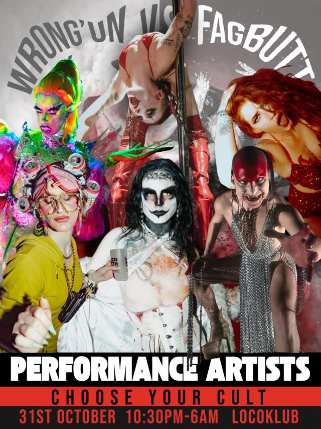 PERFORMANCE ARTISTS: CHOOSE YOUR CULT