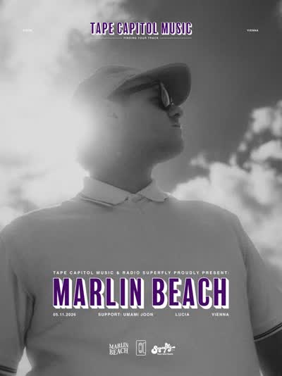MARLIN BEACH brings his Yacht Pop to Vienna, joined by local indie band UMAMI JOON!