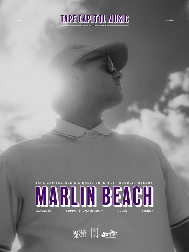 MARLIN BEACH brings his Yacht Pop to Vienna, joined by local indie band UMAMI JOON!