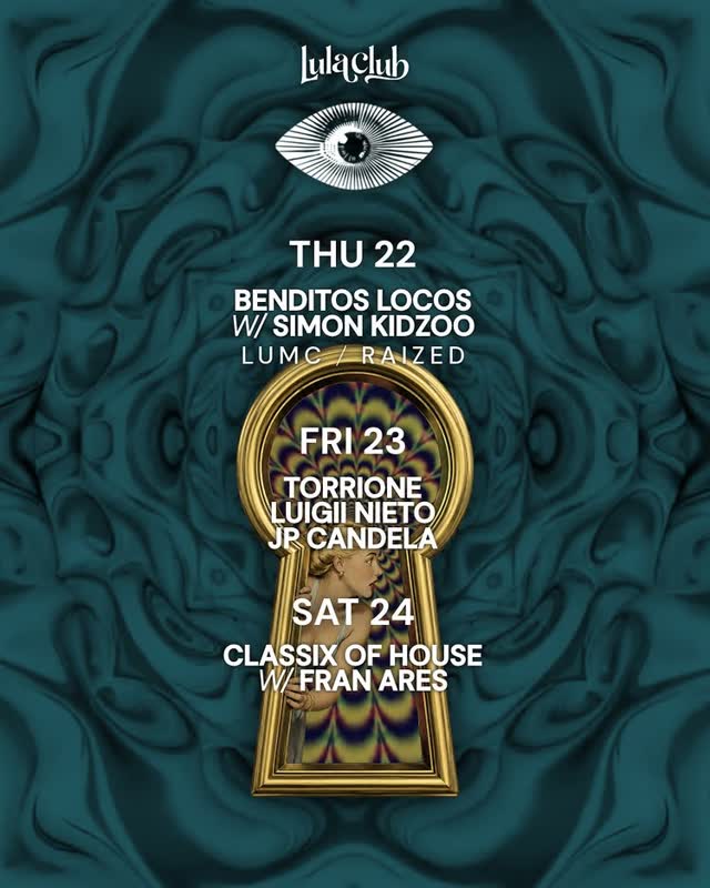 Lulaclub THU 22 - SAT 24
