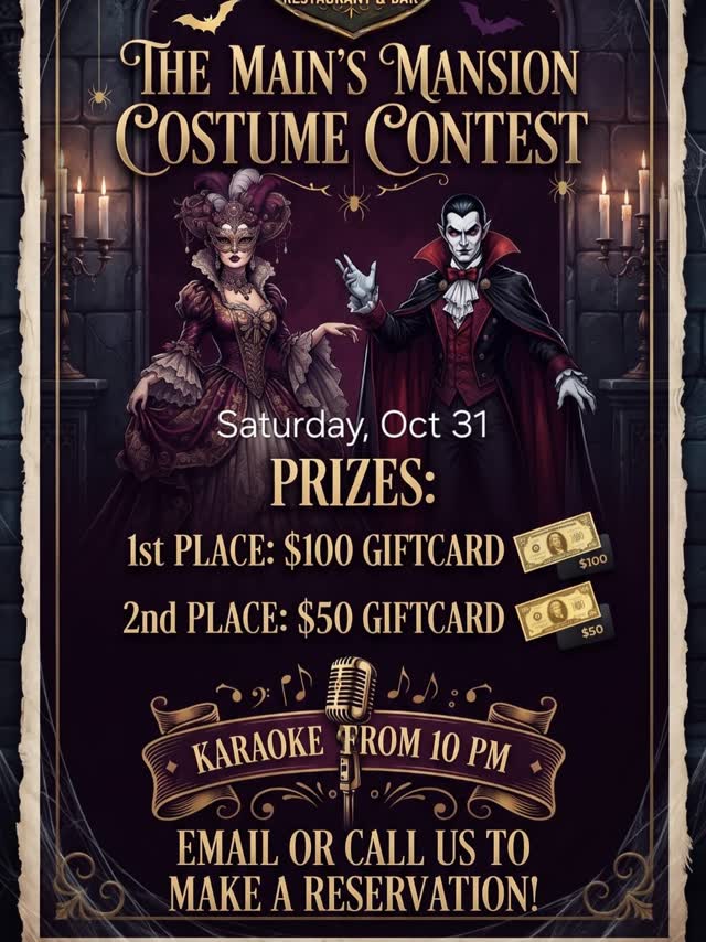 The Main's Mansion Costume Contest